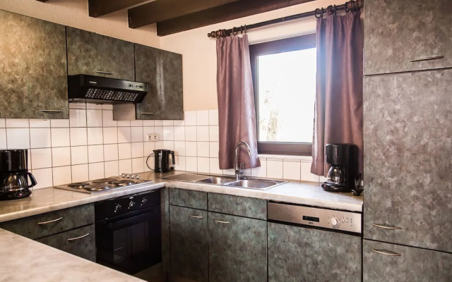 Comfortable bungalow with a terrace located in the Ourthedal