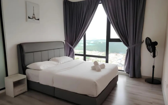 Sea/City Southkey Mosaic 2BR+4FREE @ Natol – Guest Rooms – Johor Bahru