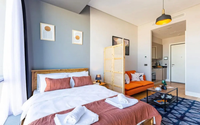Studio Flat With Panoramic City View in Atasehir