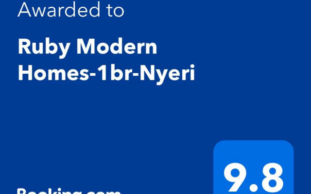 Ruby Modern Homes-1br-Nyeri, King'ong'o