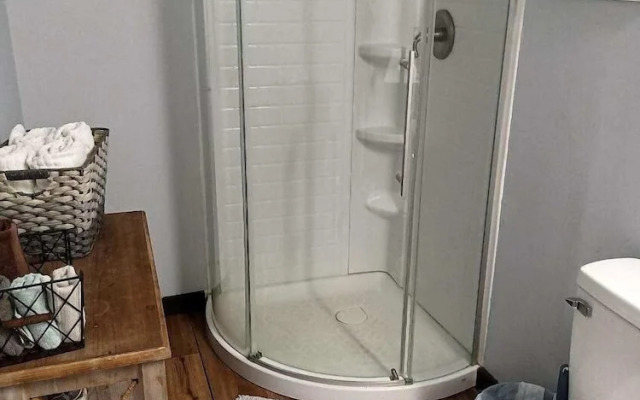 Rustic Lakehouse kayaks fishing bonfires