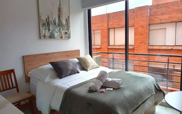 Bright Studio with Balcony 615