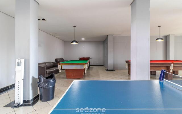 Apt c/ Varanda in Condominio Pe na Areia Iho127