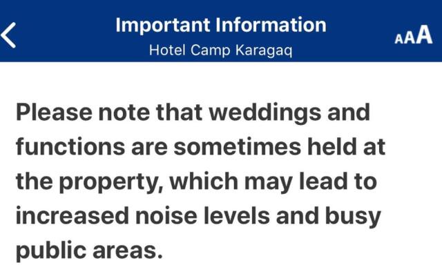 Hotel Camp Karagaq