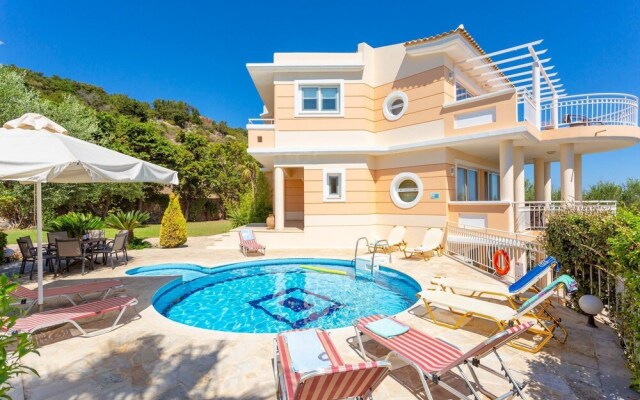 Villa Asimenia Large Private Pool Sea Views A C Wifi Eco-friendly - 2388