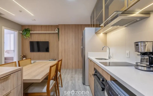 IFT - Ed. Infinity Tower Flat 350m From Meia Praia