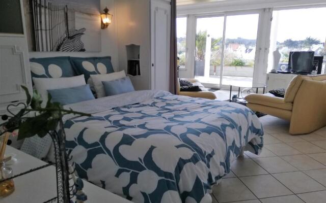 Appartement terrasse esprit loft vue sur mer