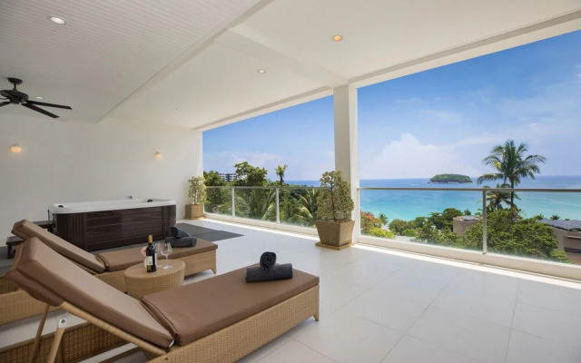 Ocean View Jacuzzi 3BR Kata Penthouse