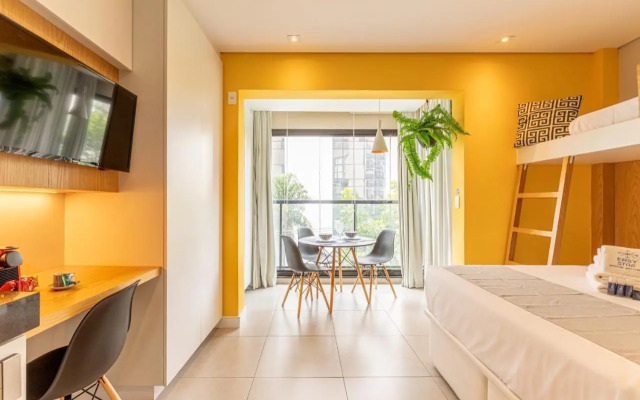 Easy Star - Moderno Studio ao lado da Faria Lima - FE02G