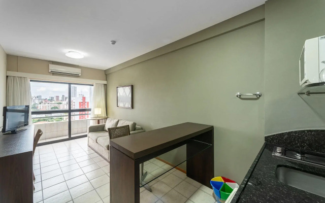 Flat na Ilha do Leite, Recife 1 quarto. Conforto e Excelente localização OTH1205