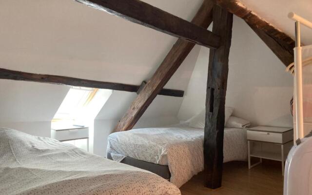 T3 duplex hyper centre ville historique troyes