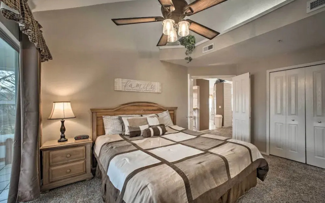 Lakefront Branson Getaway Near Marina & Fishing!