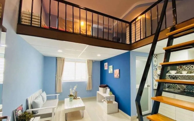 The Homee Cozy Modern Studio Apartment