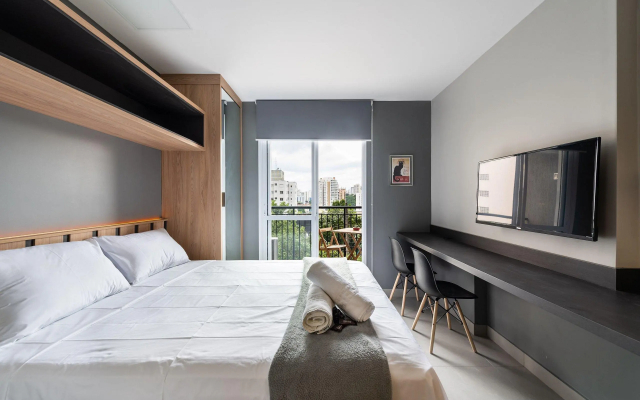 HO3 Studio Moderno e Completo na Vila Mariana Prox Metro - Hotel in เซาเปาลู - Photo 4