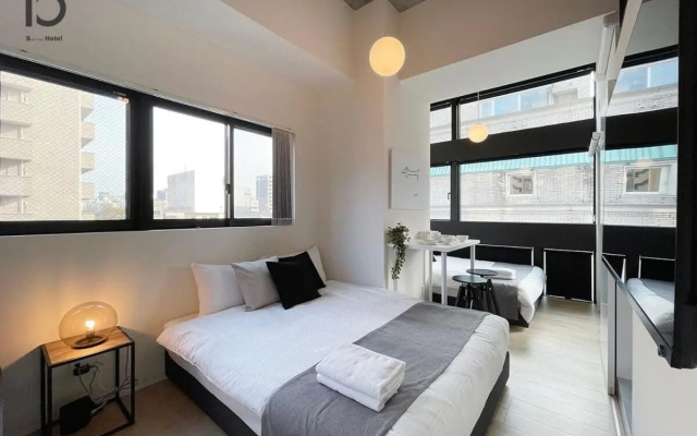 Contemporary 1BR apt few mins walk to peace park room wifi available – Guest Rooms – Hiroshima