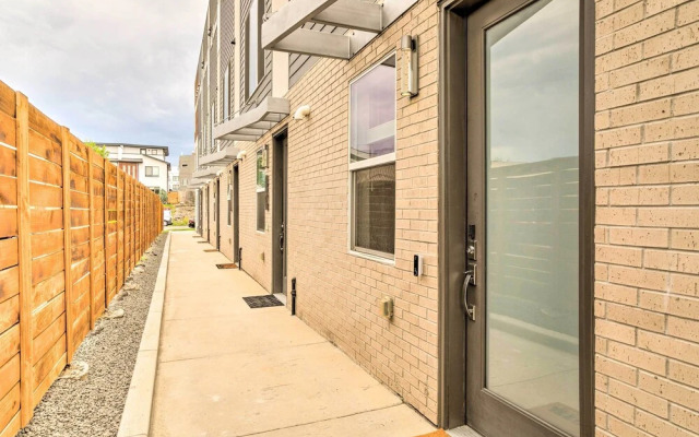City Skyline Views: Upscale Denver Townhome