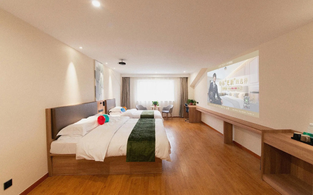 GreenTree Inn Express Wuxi Jiangyin Wanda Plaza Tongfu Road – Guest Rooms – Wuxi