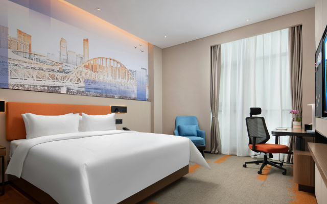 Hampton by Hilton Hefei West Railway Station Sili River – Guest Rooms – Hefei