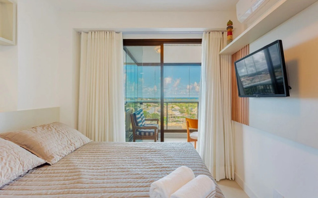 SM01 Moderno Apartamento a 350m do Mar