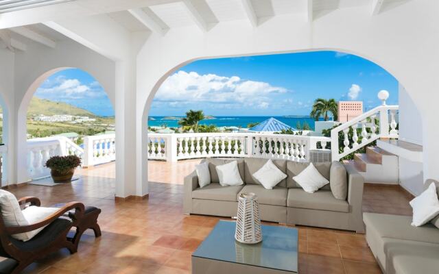 Villa With 3 Bedrooms in ST Martin, With Wonderful sea View, Private P