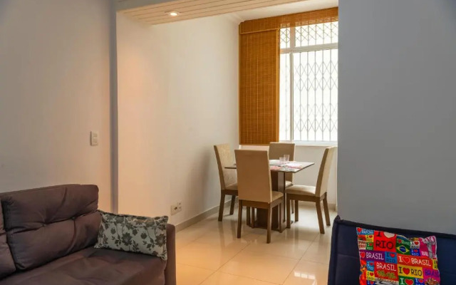 Jamal´s Copa, apartamento TOP na quadra da praia.