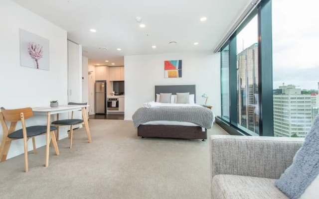 Ehome - Brand New Amazing Skytower View On The Bed – Guest Rooms – Auckland