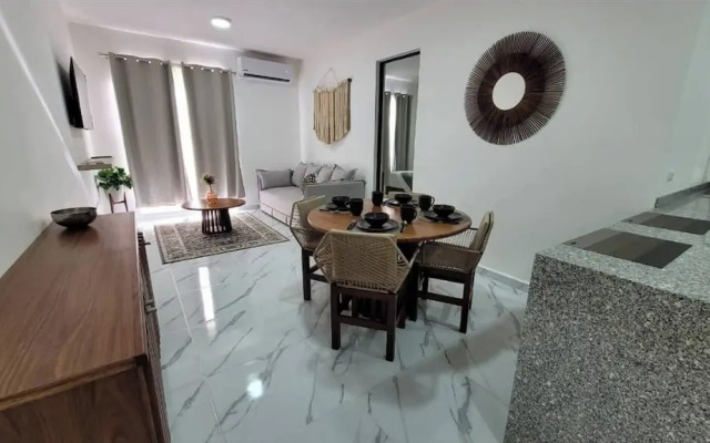 Moderno Departamento Vacacional En Playa