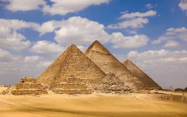 Sunny Pyramids View
