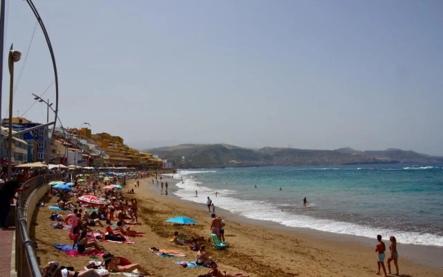 The blue house las Canteras