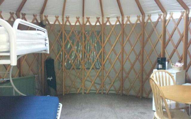 Snowflower Camping Resort 16 ft. Yurt 10