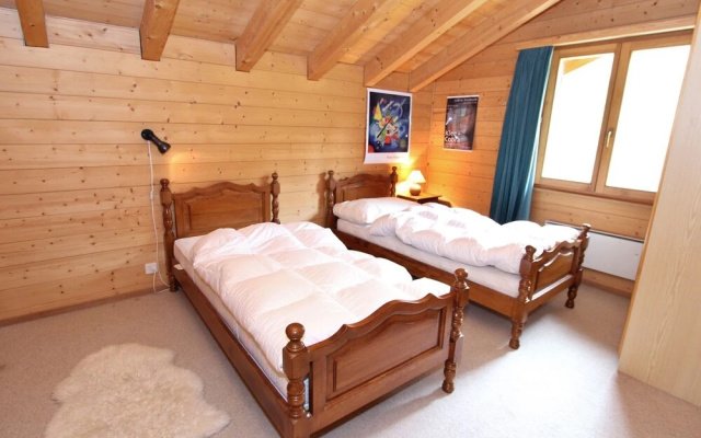 Well Equipped Valais Chalet With Fireplace and Three Floors