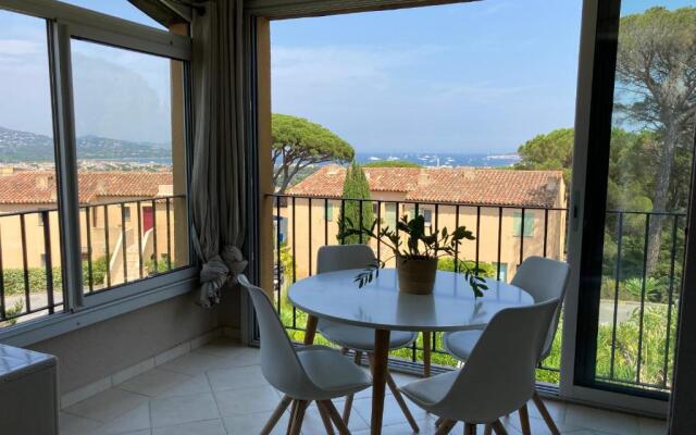 Appartement vue mer golfe de Saint-Tropez