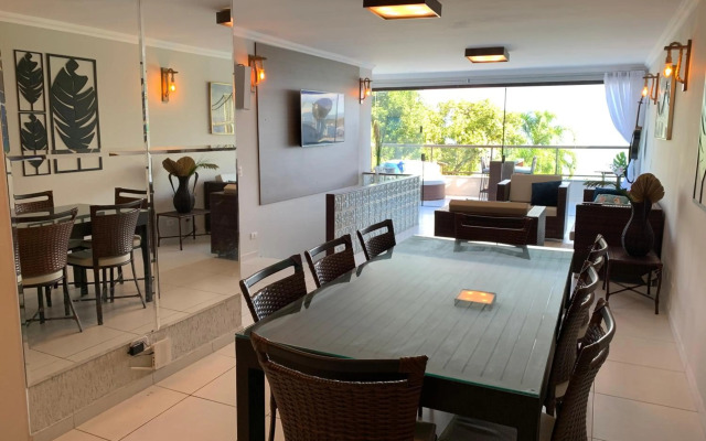 Lindo Duplex Pé Na Areia com Praia Privativa