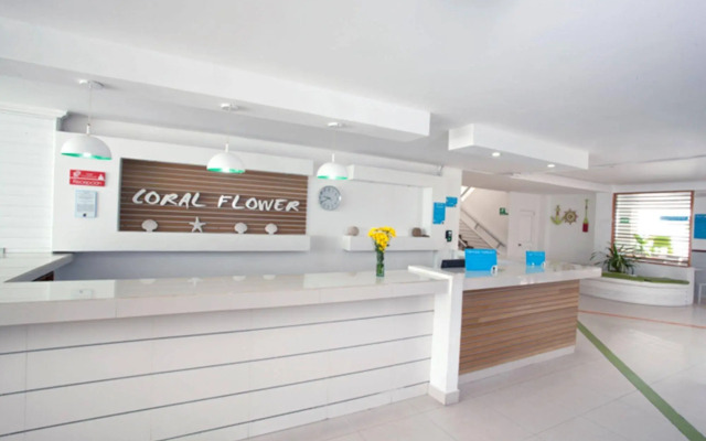 Hotel On Vacation Coral Flower