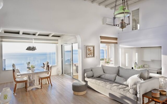Amazing Sea View Villa Nymph By Calypso Sunset
