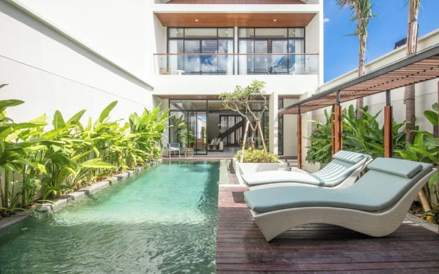 Elegant 3BR Escape Canggu AC 5min Shore