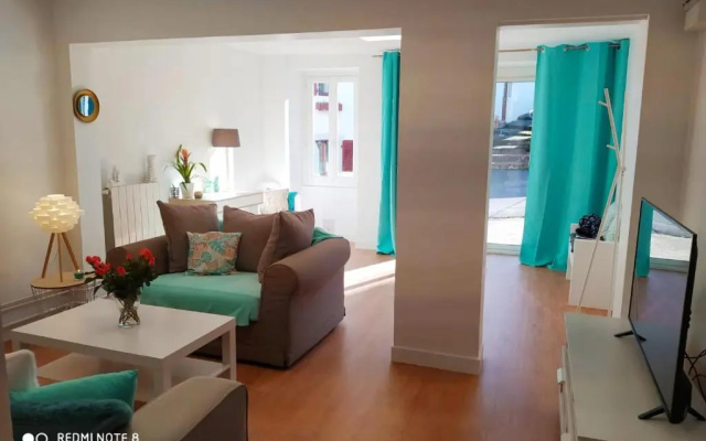 appartement rez de chaussée 2 chambres avec terrasse