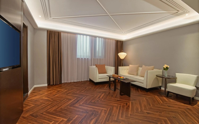 Jinjiang Metropolo Hotel(Nanjing South Railway Station Software Avenue Metro Station) – Guest Rooms – Nanjing