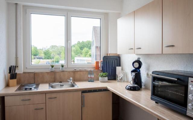 Helles Apartment mit eigenem Stellplatz