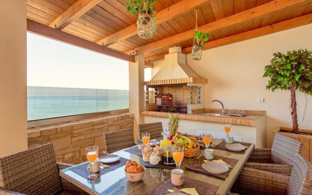 Thalassa Beachfront Villa With Private Pool