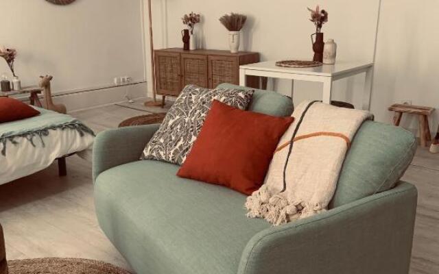 Studio Girafe, style bohème et atypique, Curistes