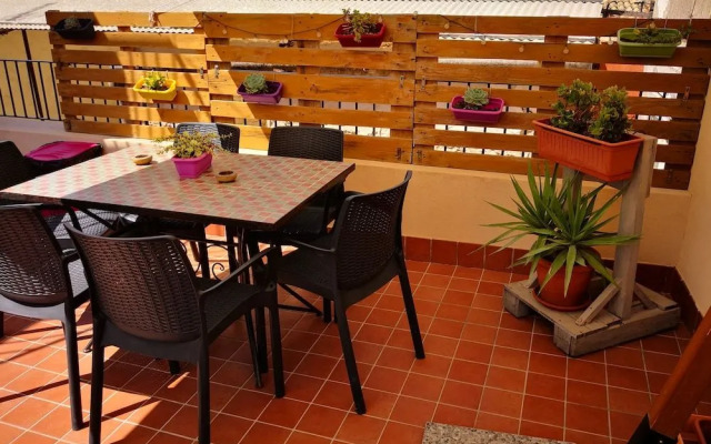 La terrazza sul vicolo della Giudecca