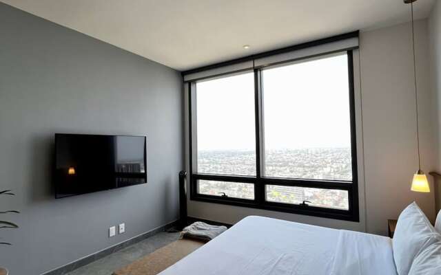 w Fantastic Loft With Amazing View in Cuauhtemoc