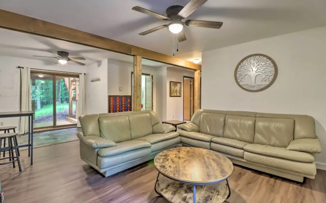 Pocono Lake Chalet w/ Deck, Fire Pit & Sunroom!