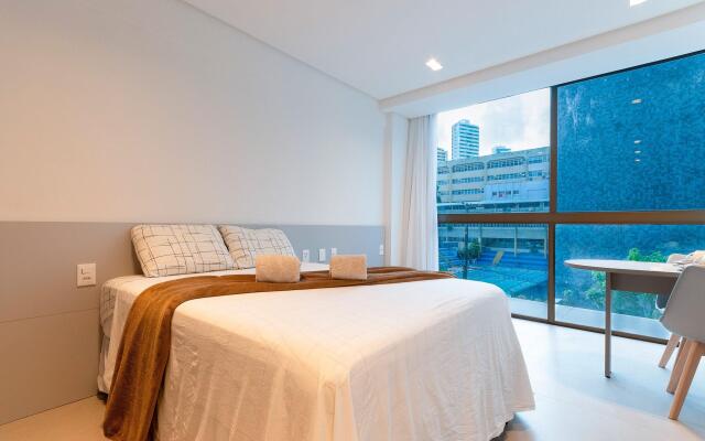 Rooftop #706 - Suíte em Boa Viagem por Carpediem