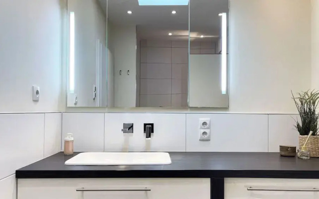 Modernes Apartment über den Dächern von Osnabrück