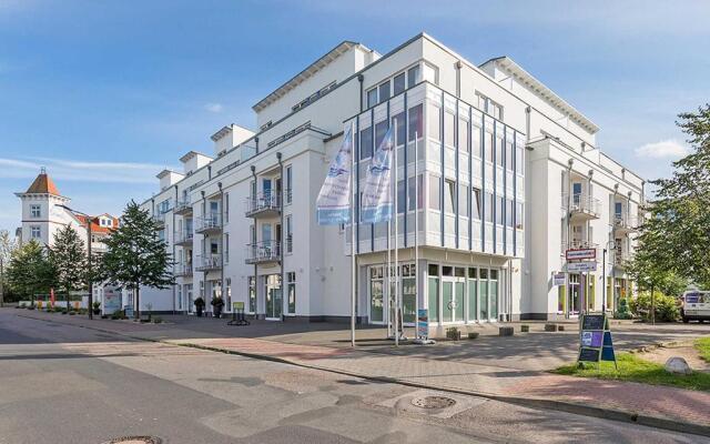 Residenz bel vital Binz WG21 mit Balkon und seitlichem Meerblick