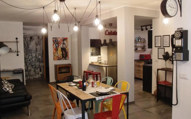 The black dog house
