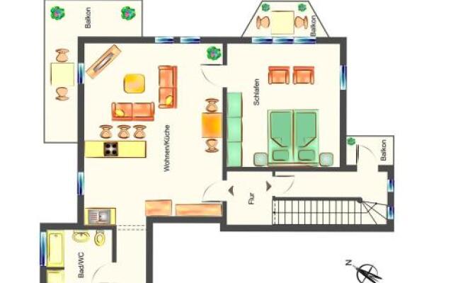 Villa Grenzschlößchen App. 5