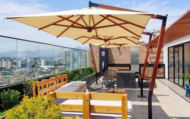 w Stylish Loft With Balcony in Barranco
